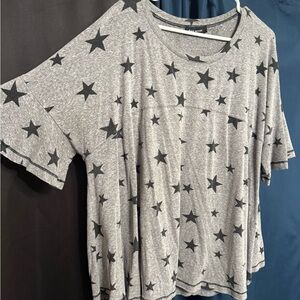 Starry Gray Women's Short Sleeve Top